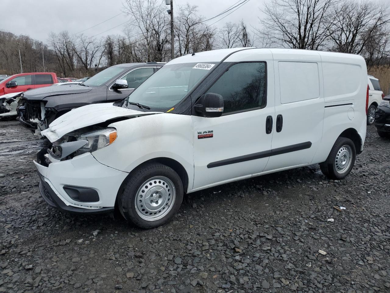 2022 RAM PROMASTER CITY TRADESMAN VIN:ZFBHRFAB9N6Y48624