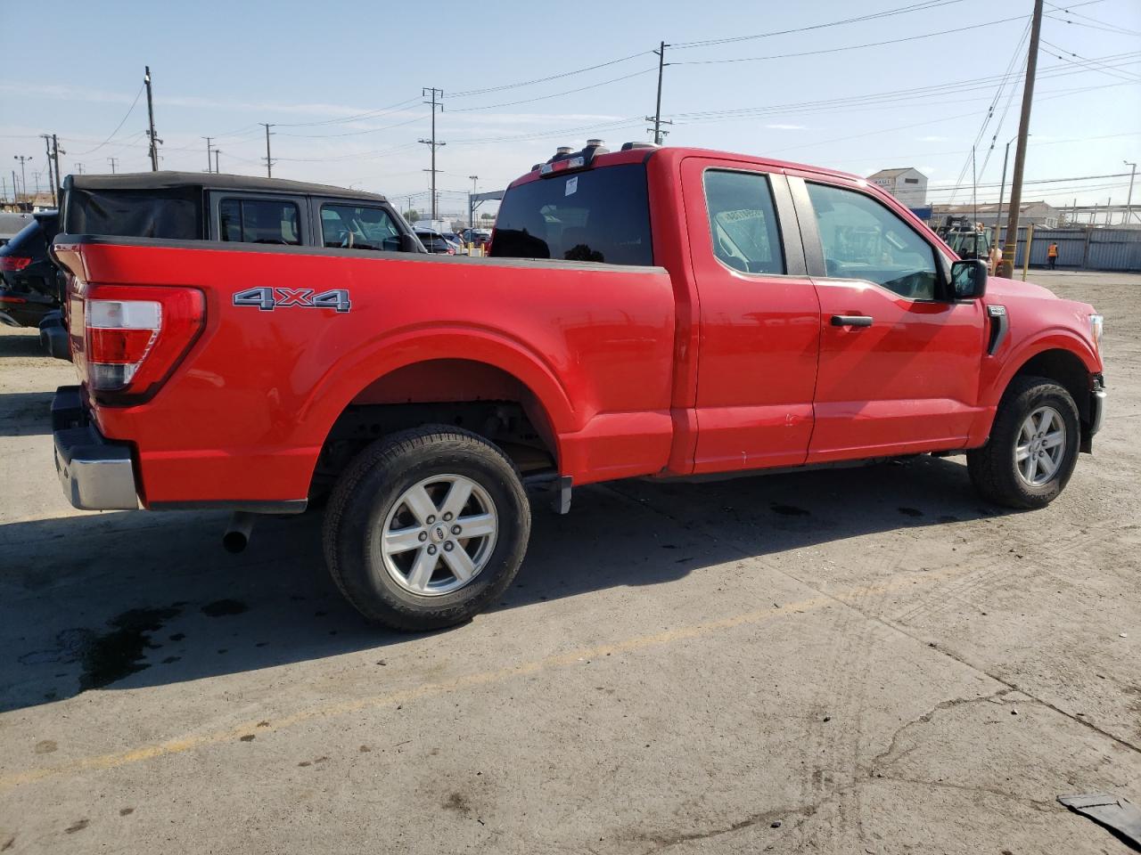 2022 FORD F150 SUPER CAB VIN:1FTEX1EP5NKE49411