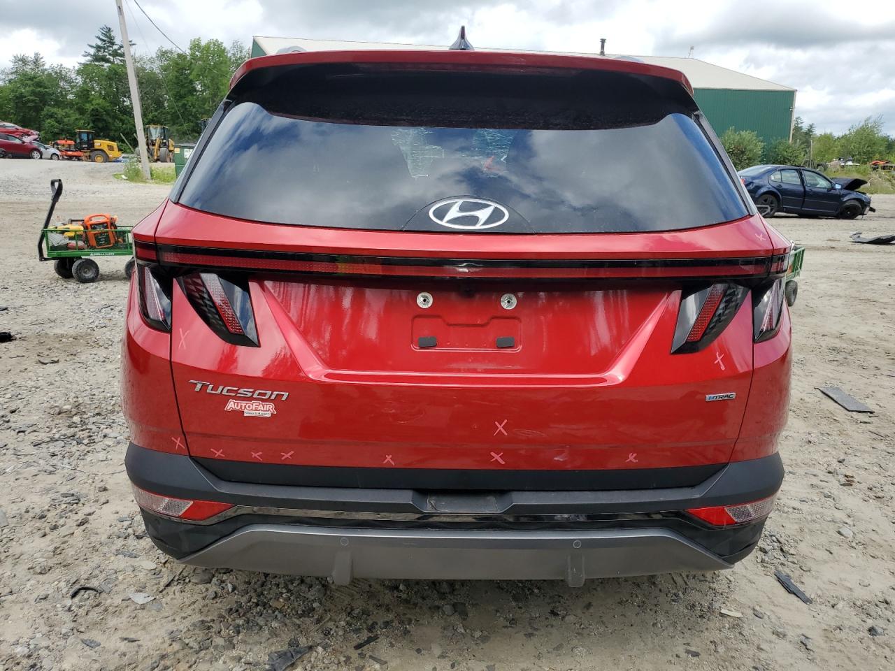 2022 HYUNDAI TUCSON LIMITED VIN:5NMJECAE8NH159745