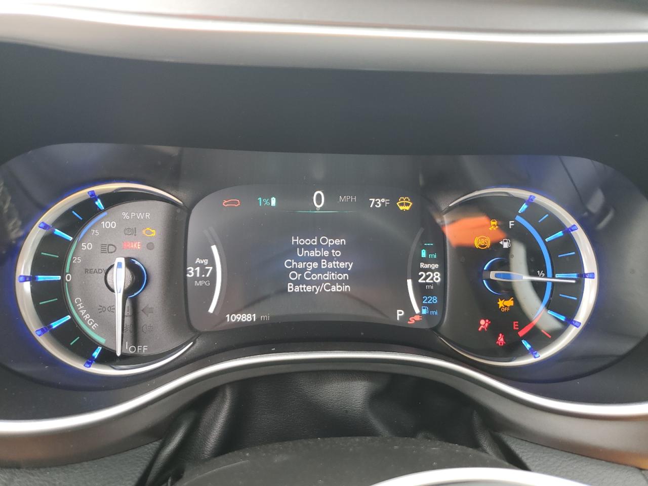 2022 CHRYSLER PACIFICA HYBRID TOURING L VIN:2C4RC1L76NR124235