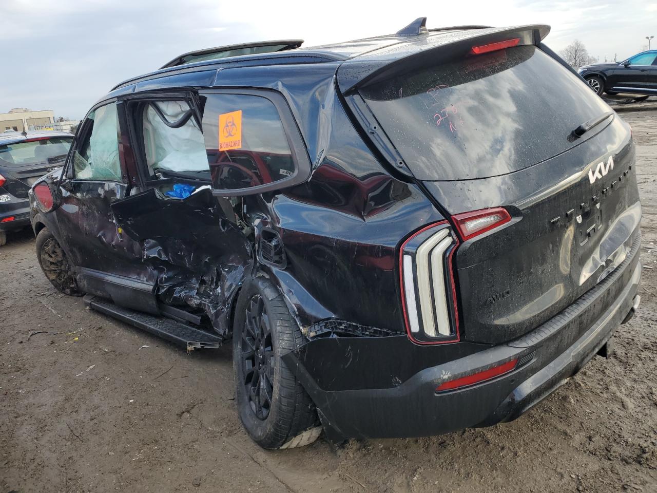 2022 KIA TELLURIDE SX VIN:5XYP5DHC3NG303152