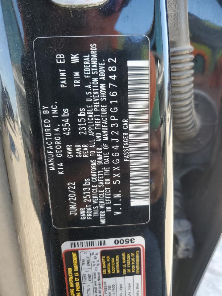 2023 KIA K5 GT LINE VIN:5XXG64J23PG167482