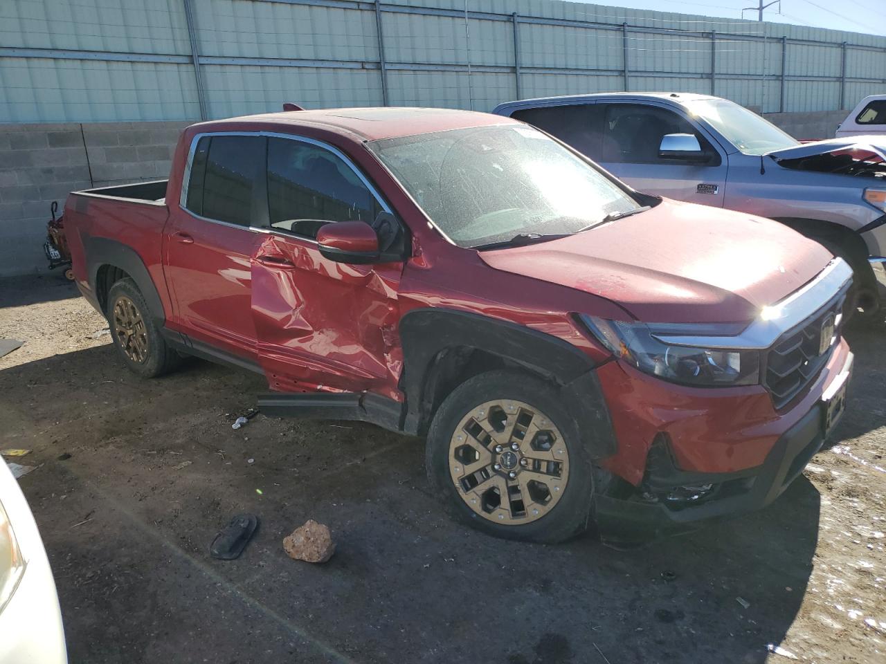 2022 HONDA RIDGELINE RTL VIN:5FPYK3F58NB000376