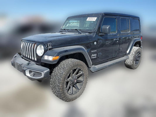 2022 JEEP WRANGLER UNLIMITED SAHARA VIN:1C4HJXEG9NW191002