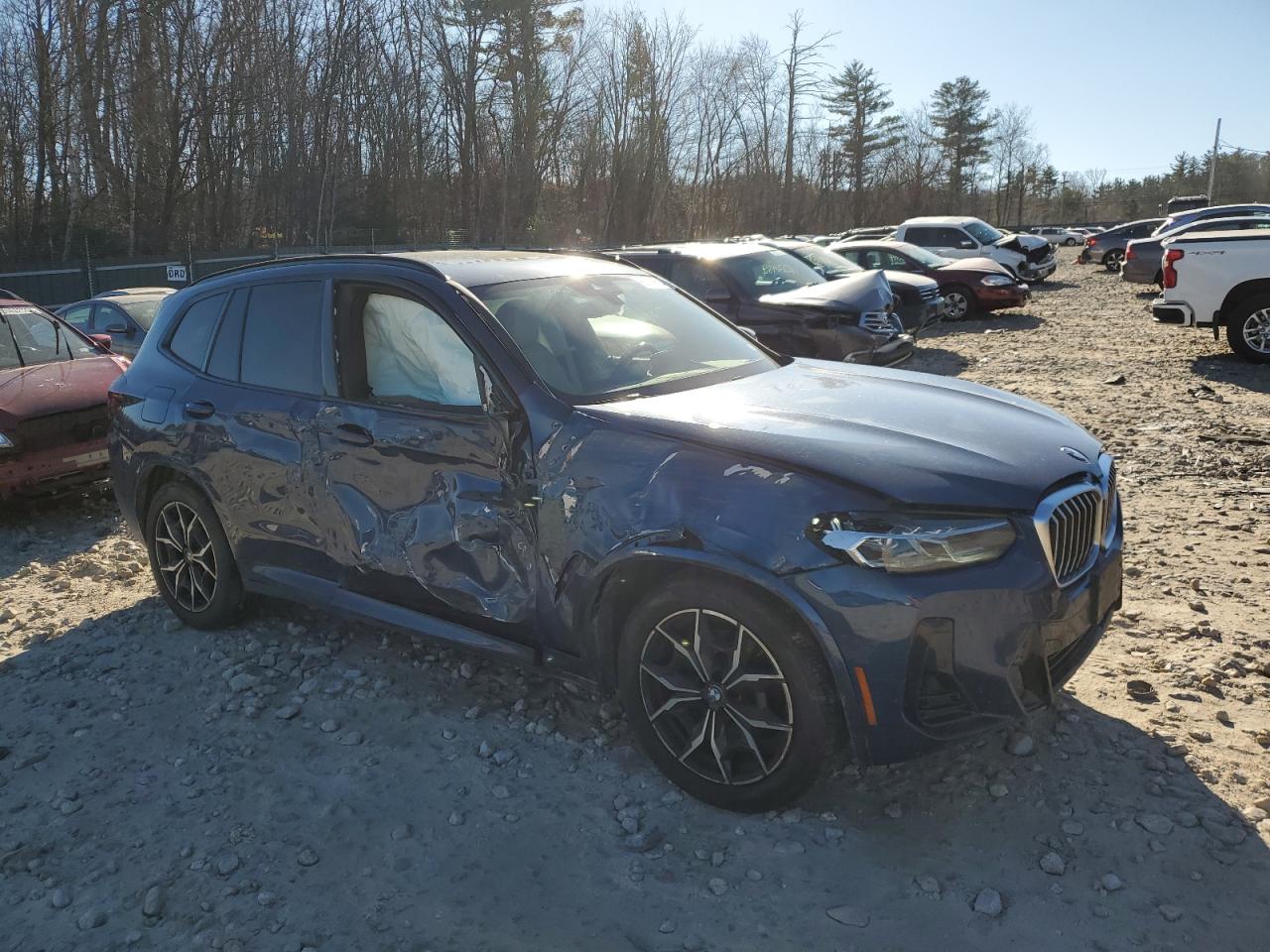 2022 BMW X3 XDRIVE30I VIN:5UX53DP09N9J36655