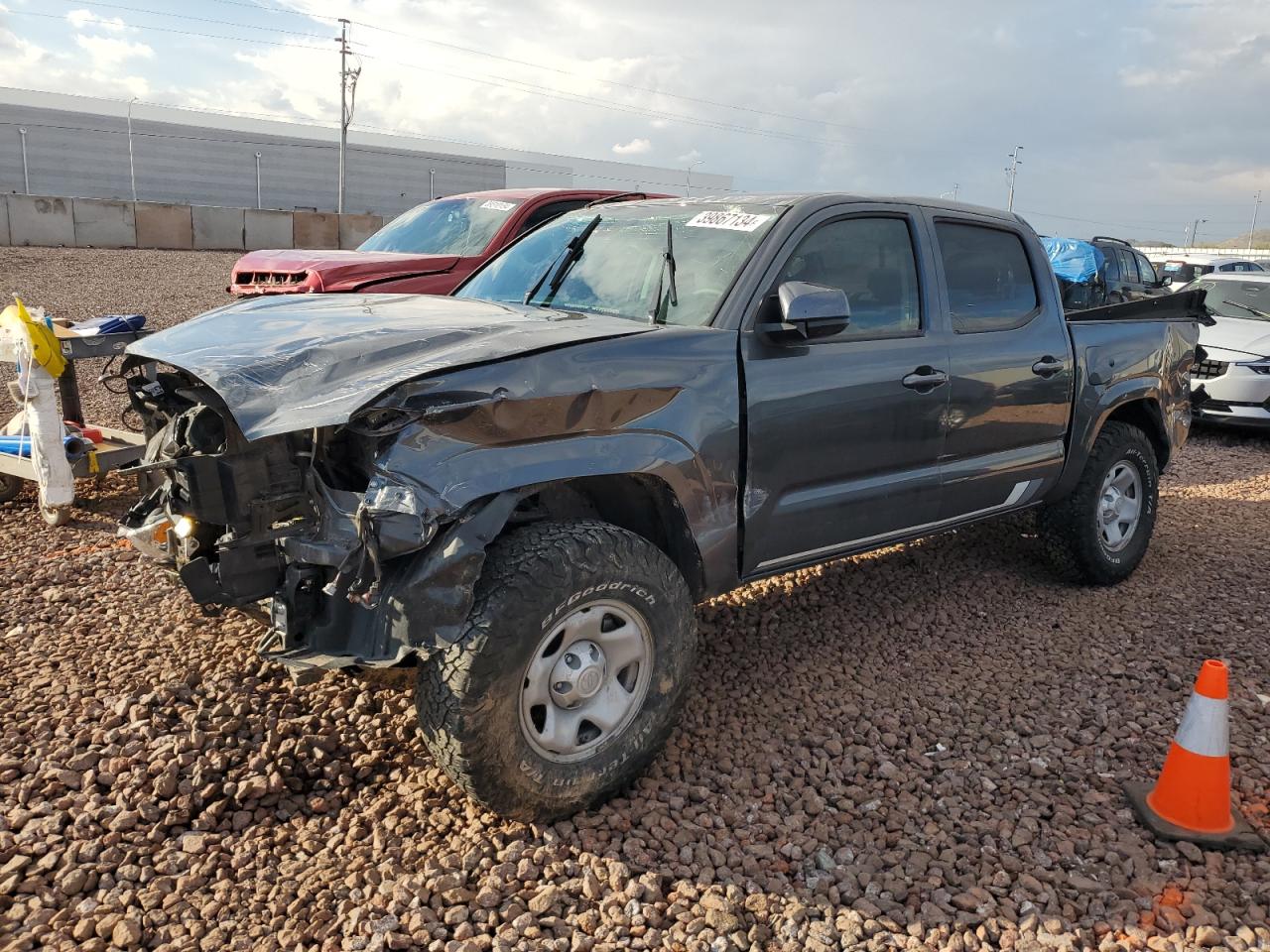 2022 TOYOTA TACOMA DOUBLE CAB VIN:3TMCZ5AN2NM496658
