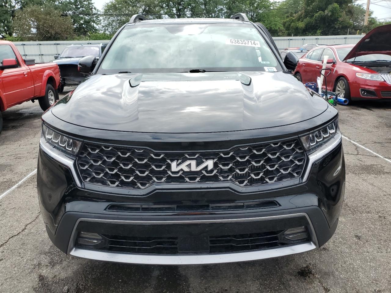 2022 KIA SORENTO EX VIN:5XYRHDLF9NG117715