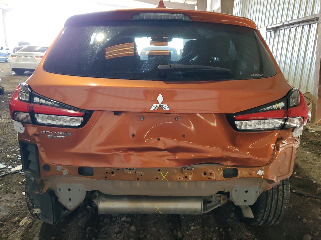 2022 MITSUBISHI OUTLANDER SPORT ES VIN:JA4ARUAU1NU010467