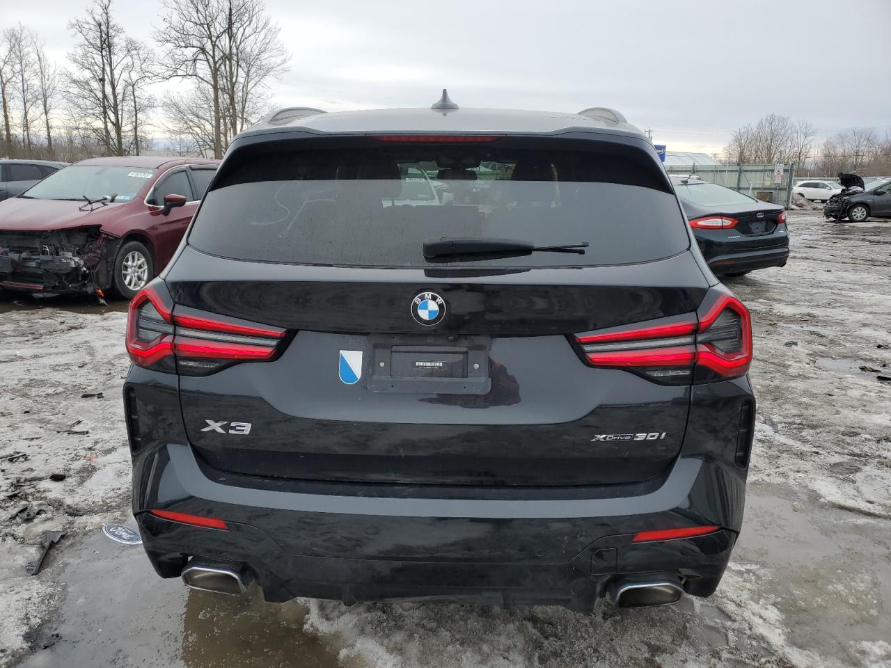 2022 BMW X3 XDRIVE30I VIN:5UX53DP09N9K43964