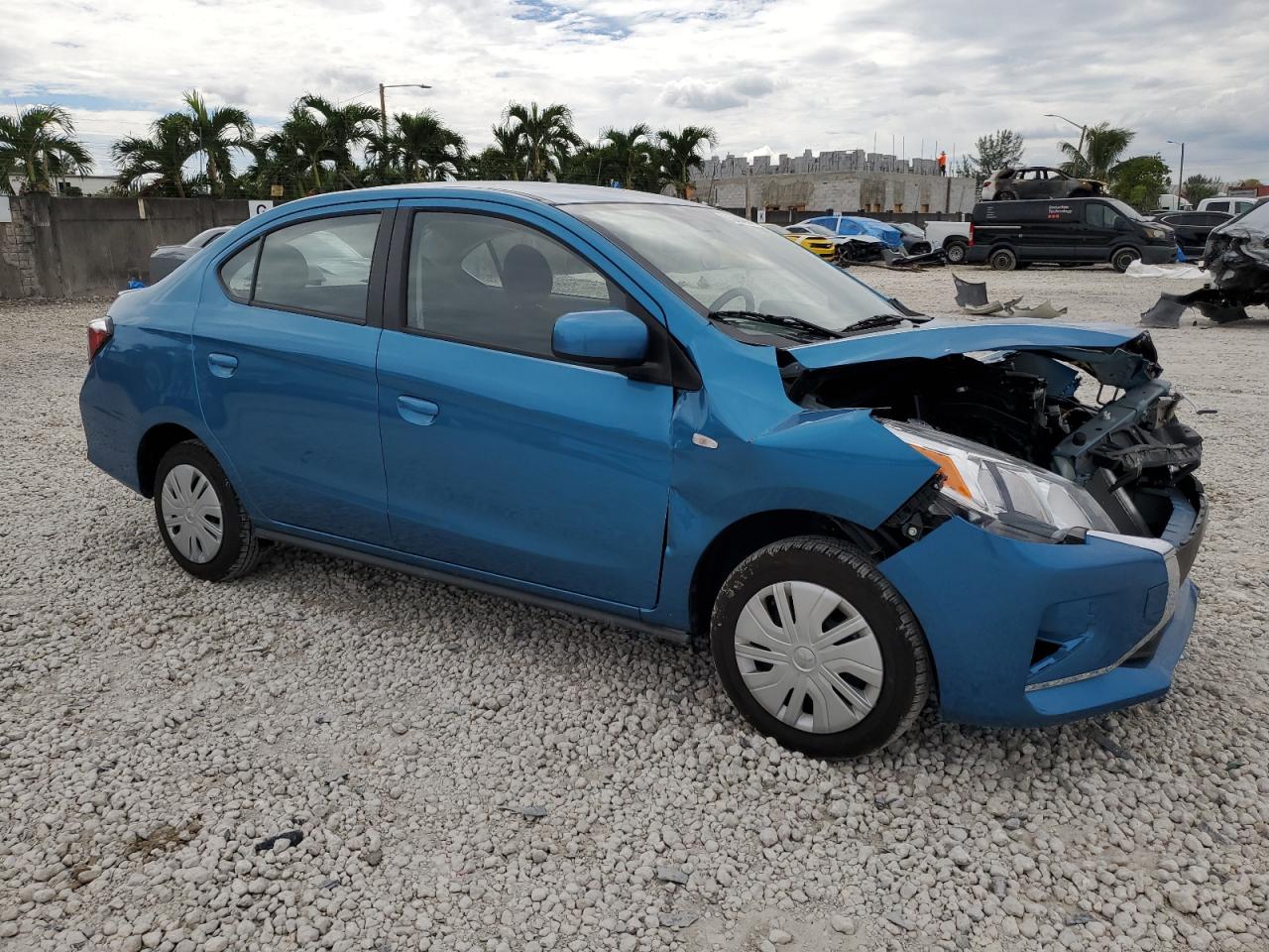 2024 MITSUBISHI MIRAGE G4 ES VIN:ML32FUFJ5RHF10072