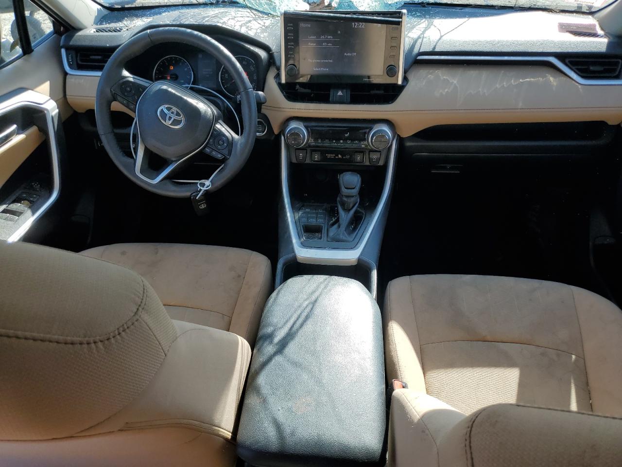 2022 TOYOTA RAV4 XLE VIN:2T3P1RFV5NW326091