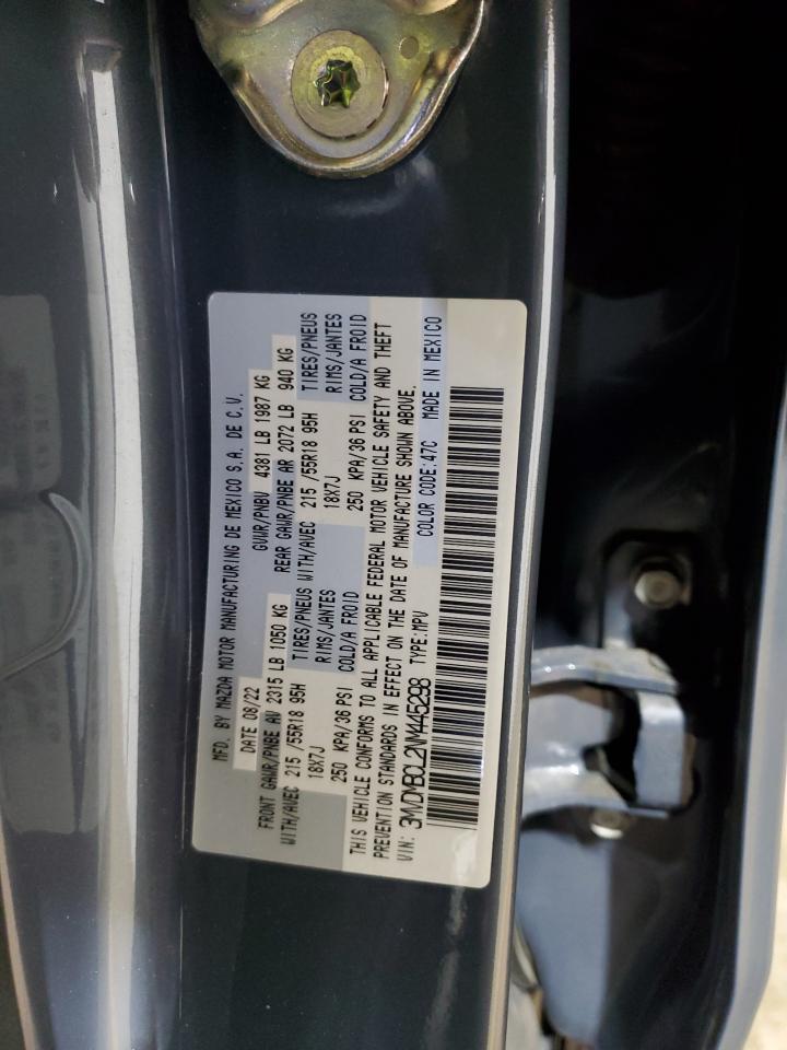 2022 MAZDA CX-30 PREFERRED VIN:3MVDMBCL2NM445298