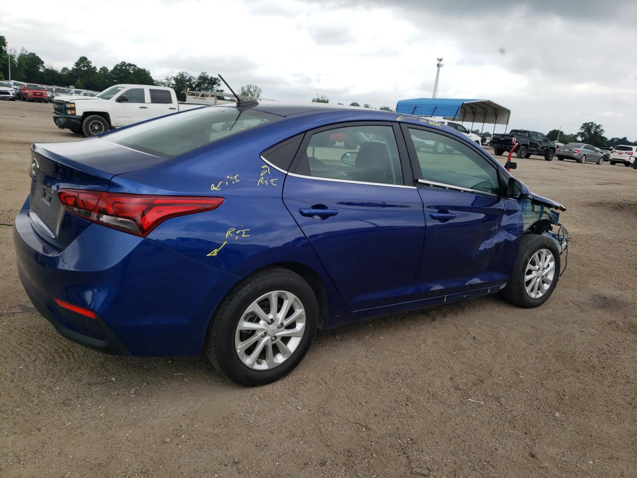 2022 HYUNDAI ACCENT SE VIN:3KPC24A68NE187617