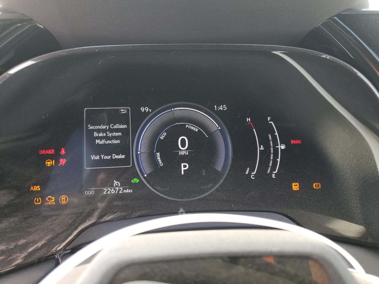 2023 LEXUS RX 350H BASE VIN:2T2BBMCA0PC013843