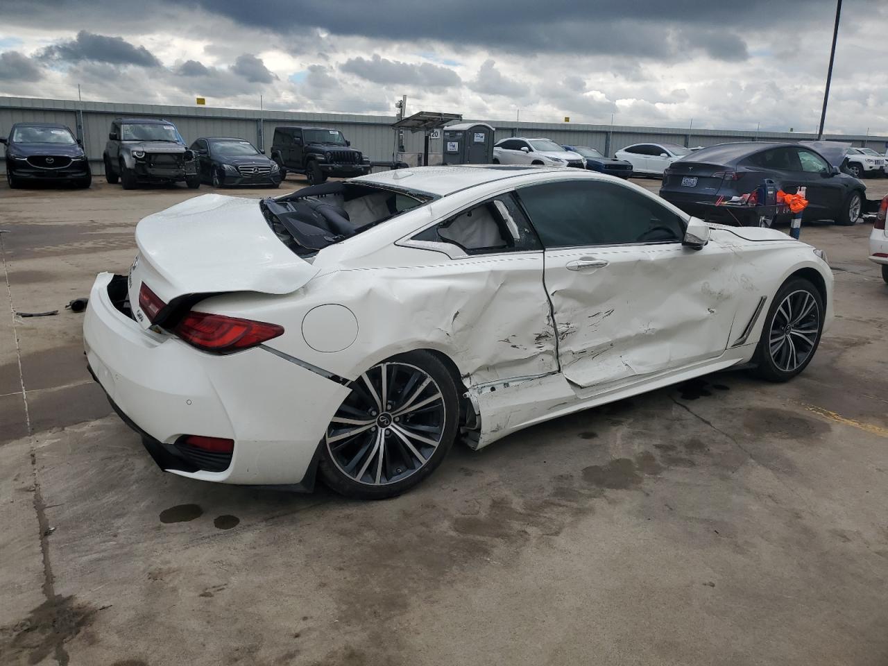 2022 INFINITI Q60 LUXE VIN:JN1EV7KK3NM600738