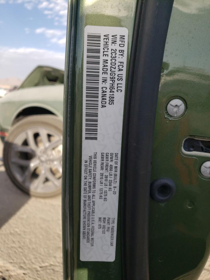 2023 DODGE CHALLENGER GT VIN:2C3CDZJG9PH641885