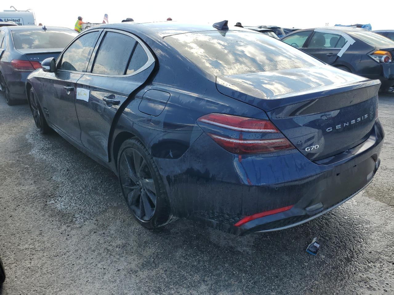 2023 GENESIS G70 BASE VIN:KMTG34TA9PU120546