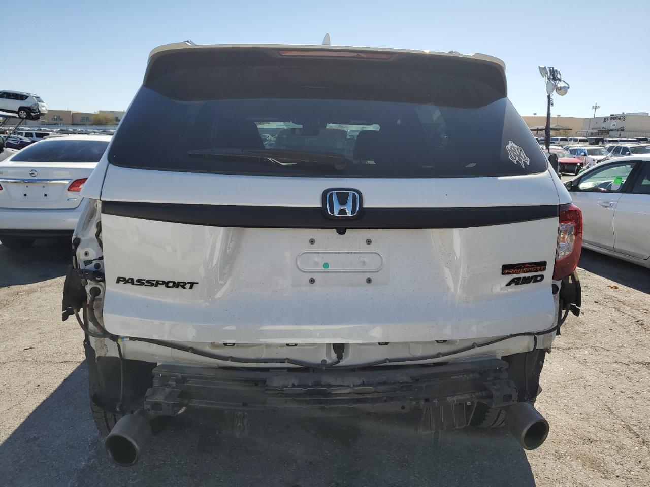 2022 HONDA PASSPORT TRAIL SPORT VIN:5FNYF8H6XNB031578