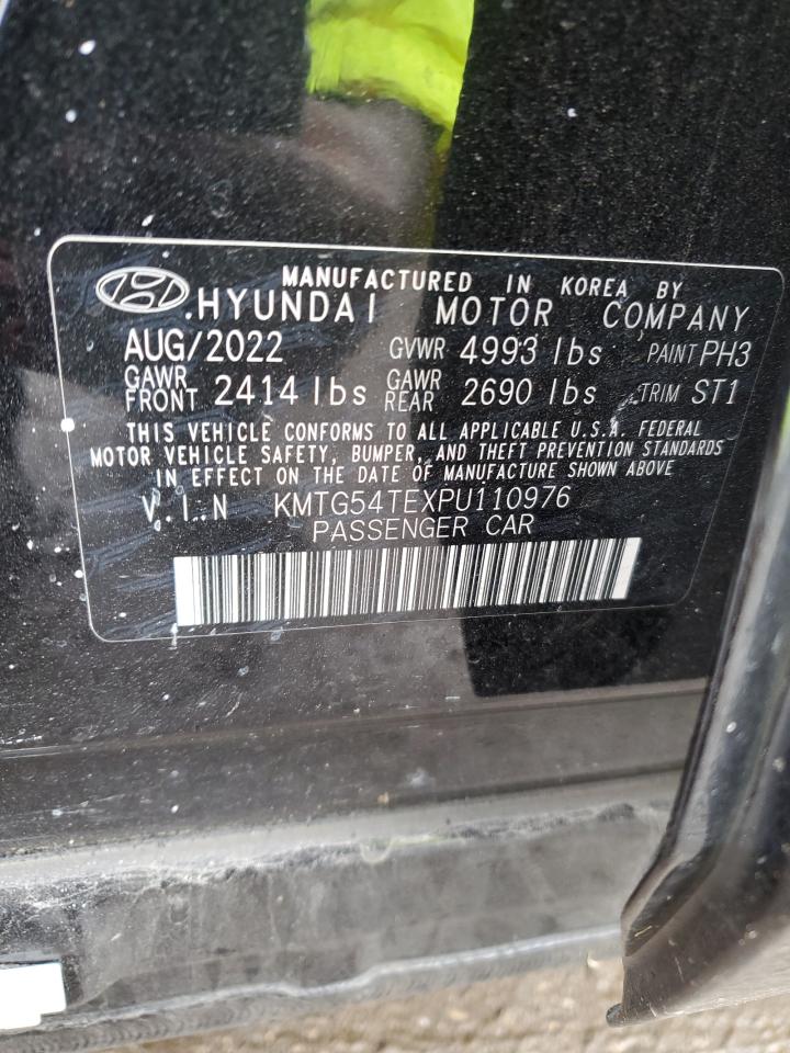 2023 GENESIS G70 BASE VIN:KMTG54TEXPU110976