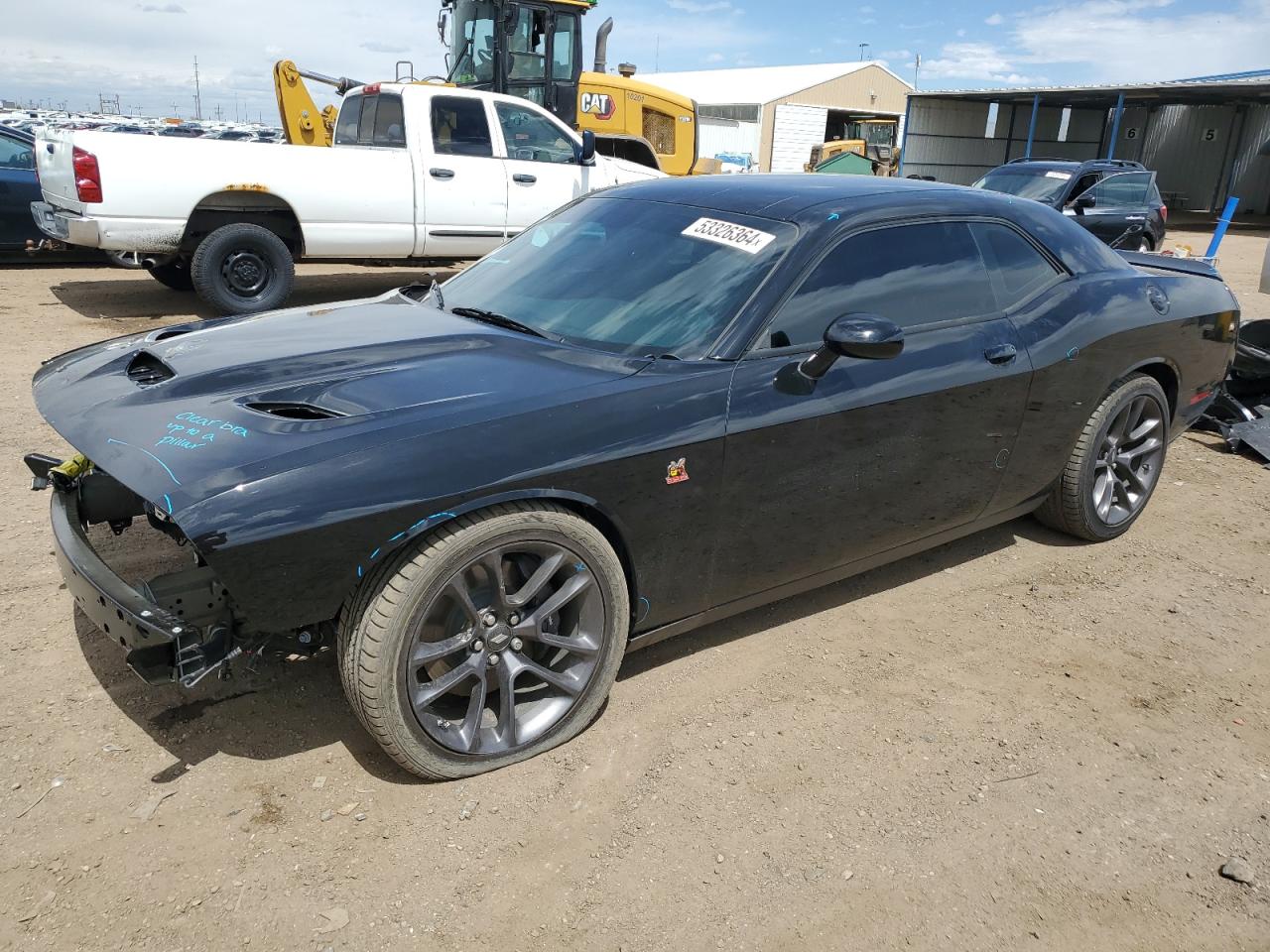 2022 DODGE CHALLENGER R/T SCAT PACK VIN:2C3CDZFJ9NH108842