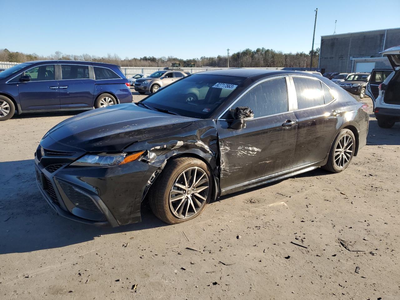 2022 TOYOTA CAMRY SE VIN:4T1G11AK7NU647914