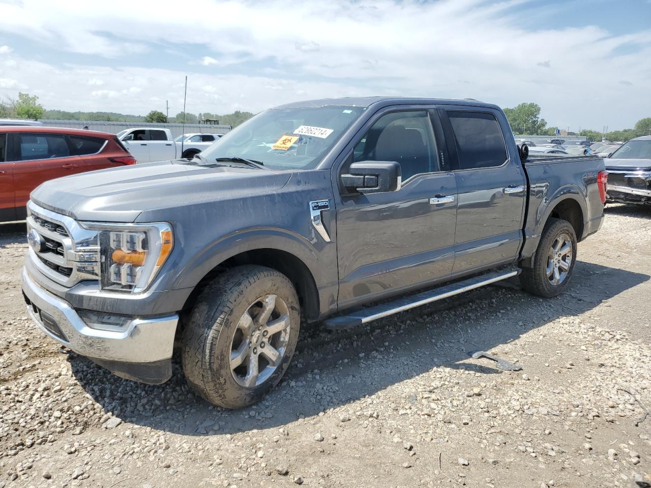 2022 FORD F150 SUPERCREW VIN:1FTEW1EP1NKE73496