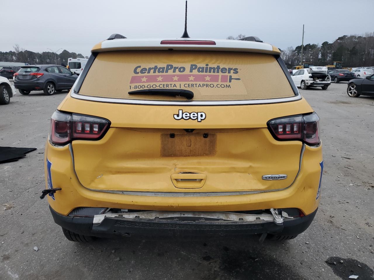 2022 JEEP COMPASS LATITUDE VIN:WBA3N9C51FK247306