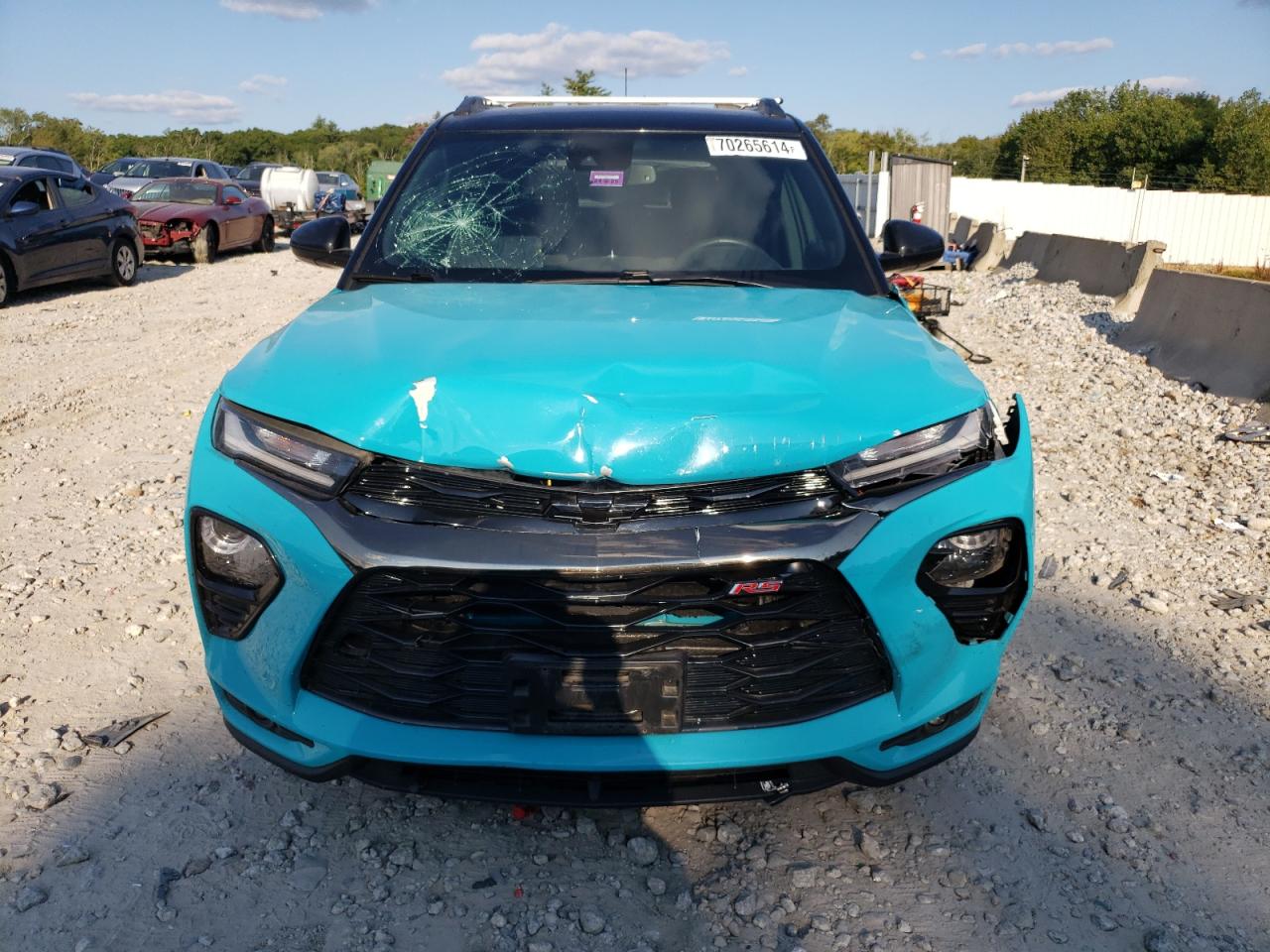 2022 CHEVROLET TRAILBLAZER RS VIN:KL79MTSL1NB009545