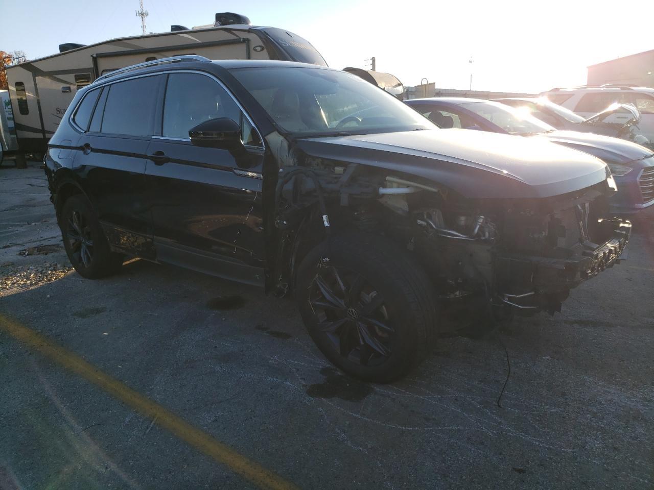 2022 VOLKSWAGEN TIGUAN SE VIN:3VV3B7AX2NM094691
