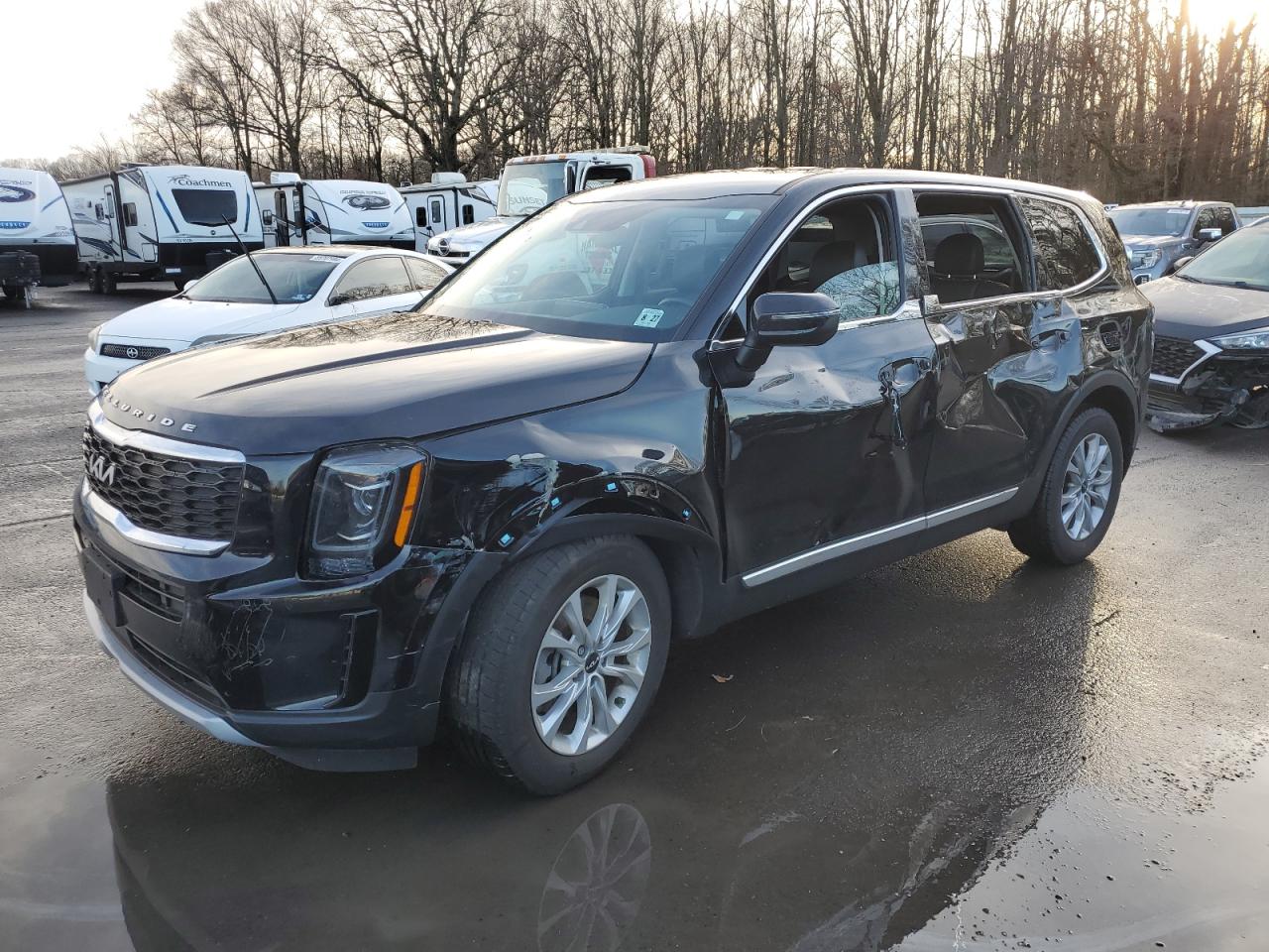 2022 KIA TELLURIDE LX VIN:5XYP2DHC2NG303815