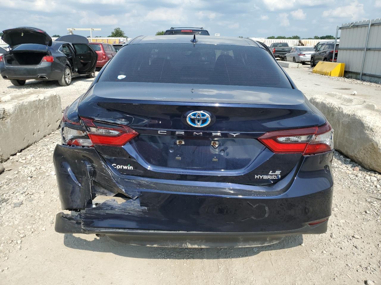 2022 TOYOTA CAMRY LE VIN:4T1H31AK7NU574171