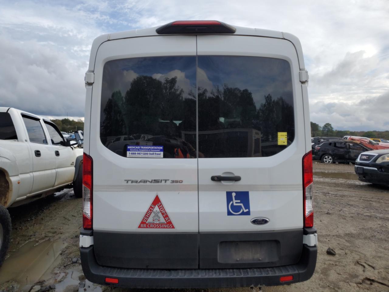 2022 FORD TRANSIT T-350 VIN:1FDAX2C82NKA69339