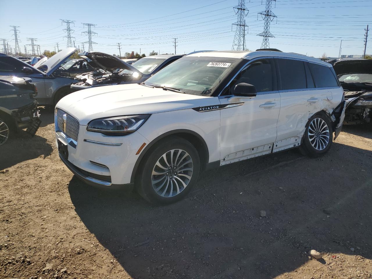 2022 LINCOLN AVIATOR RESERVE VIN:5LM5J7XC4NGL05794