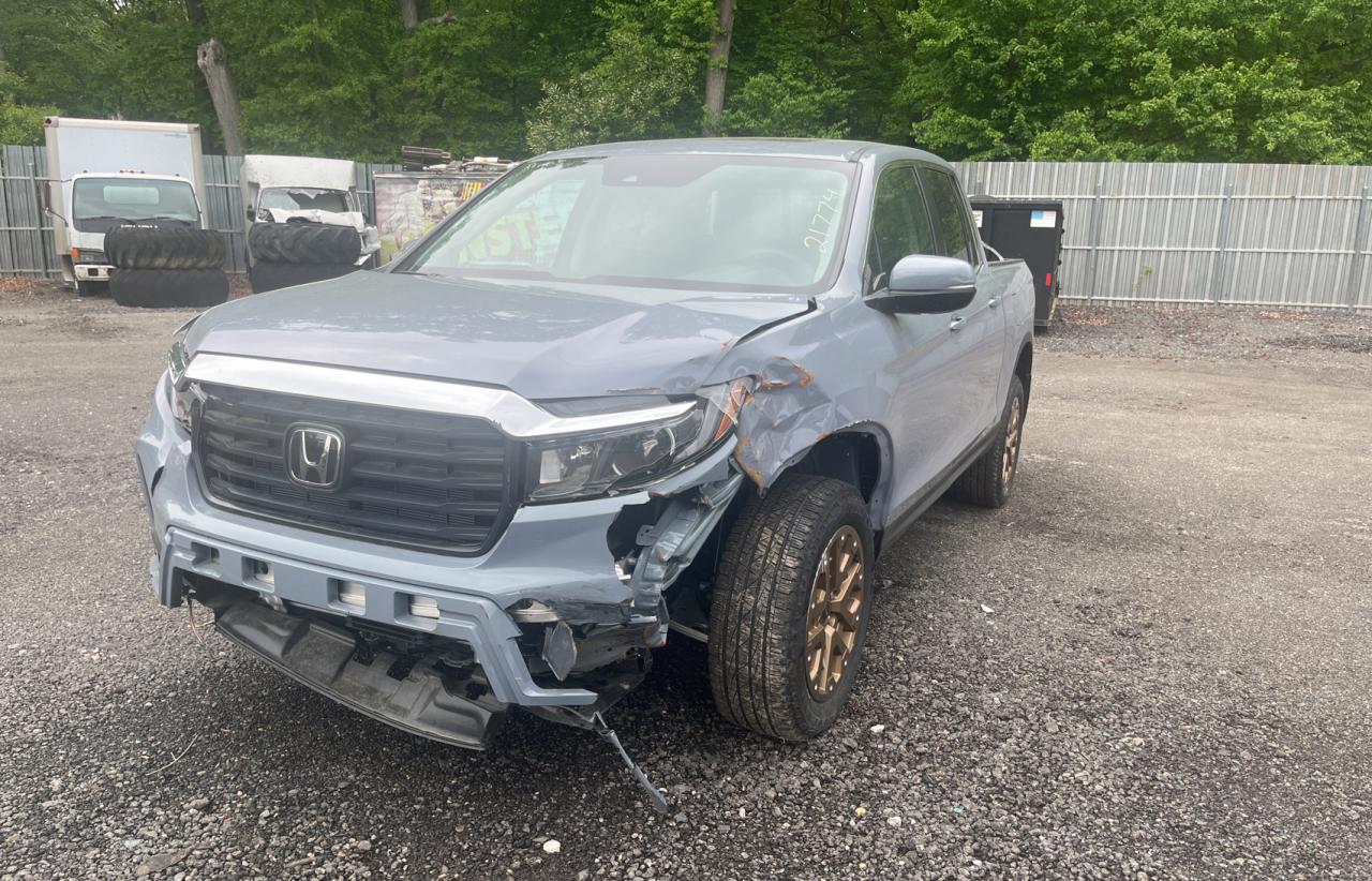 2023 HONDA RIDGELINE RTL VIN:5FPYK3F57PB056506