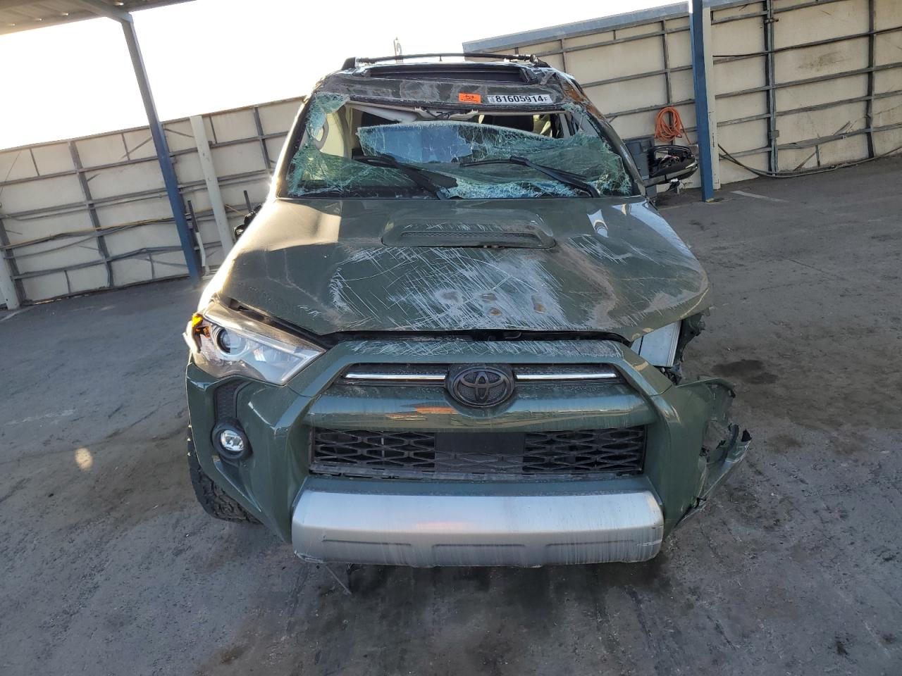 2022 TOYOTA 4RUNNER SR5 PREMIUM VIN:JTERU5JR3N5976480