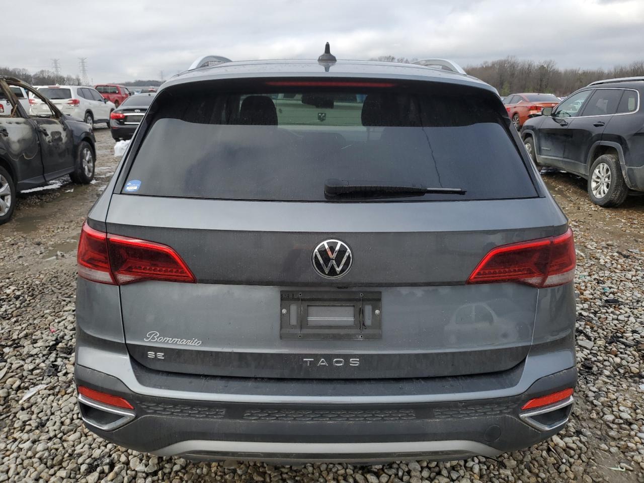 2022 VOLKSWAGEN TAOS SE VIN:3VVTX7B25NM002591