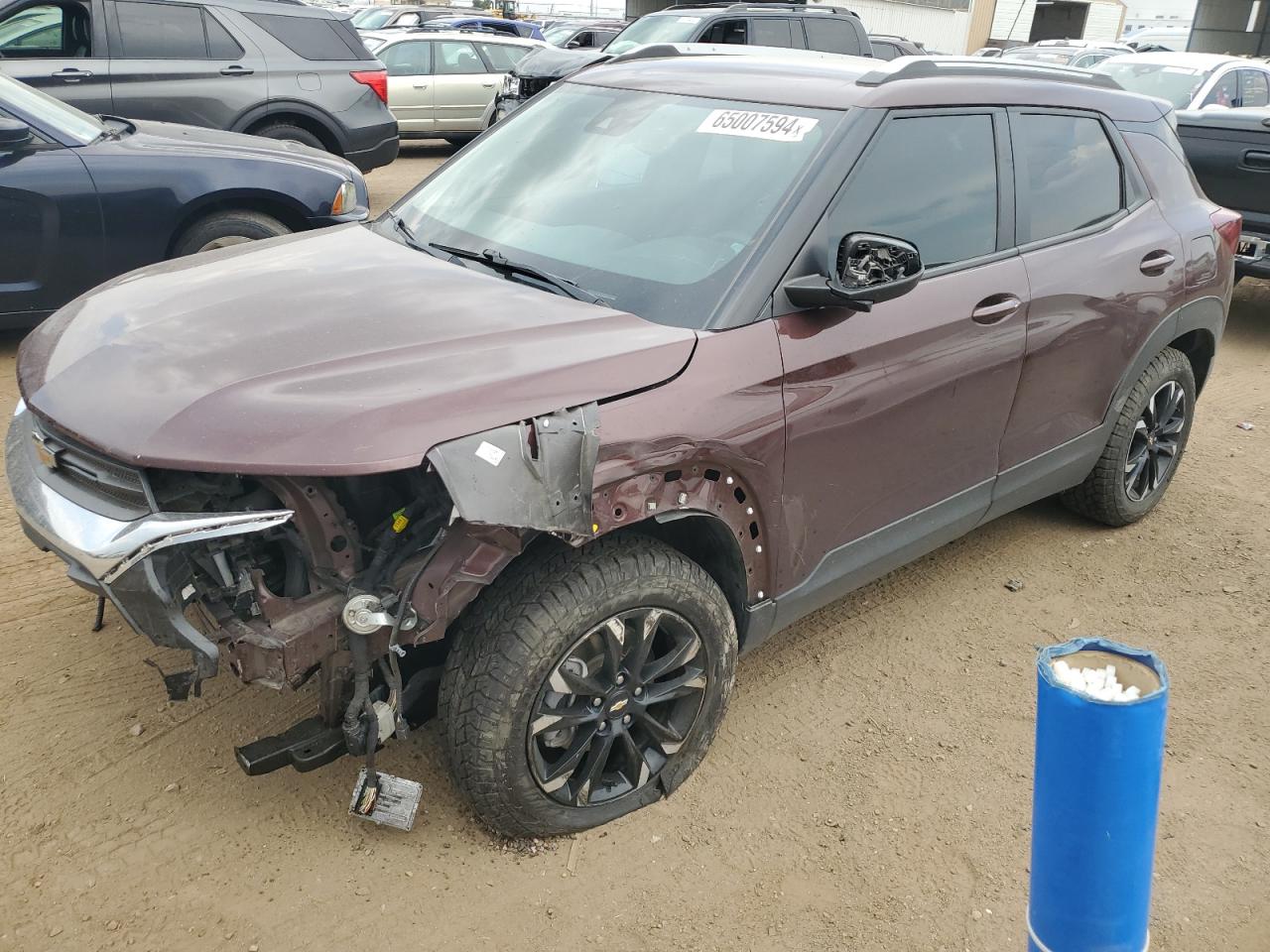 2022 CHEVROLET TRAILBLAZER LT VIN:KL79MRSL7NB128672