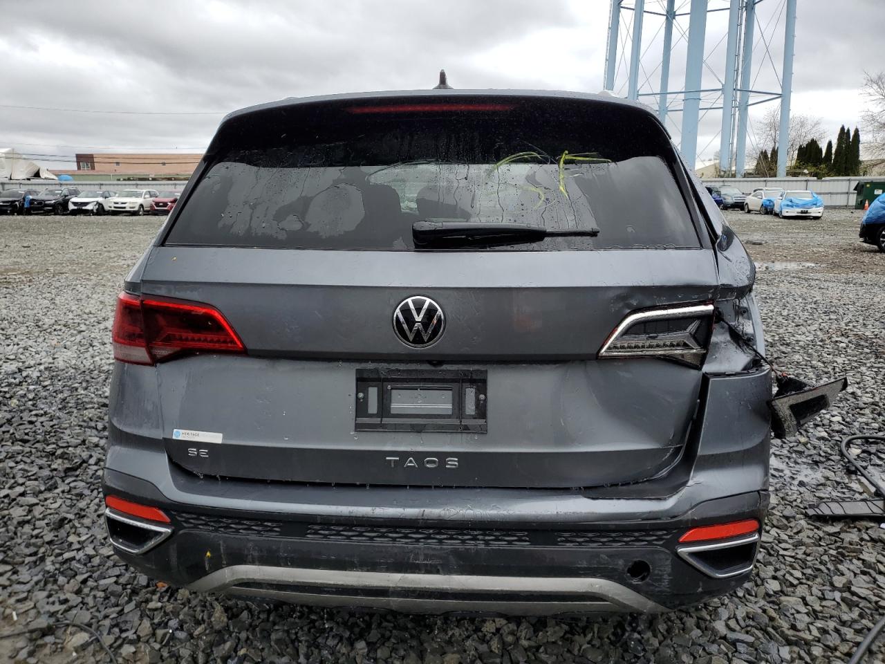 2022 VOLKSWAGEN TAOS SE VIN:3VVRX7B20NM086152