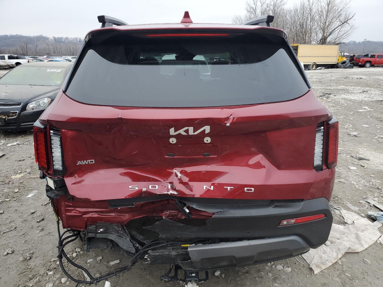2022 KIA SORENTO S VIN:5XYRLDLC1NG096248