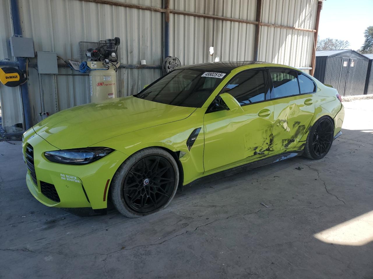 2023 BMW M3  VIN:WBS53AY05PFP21423