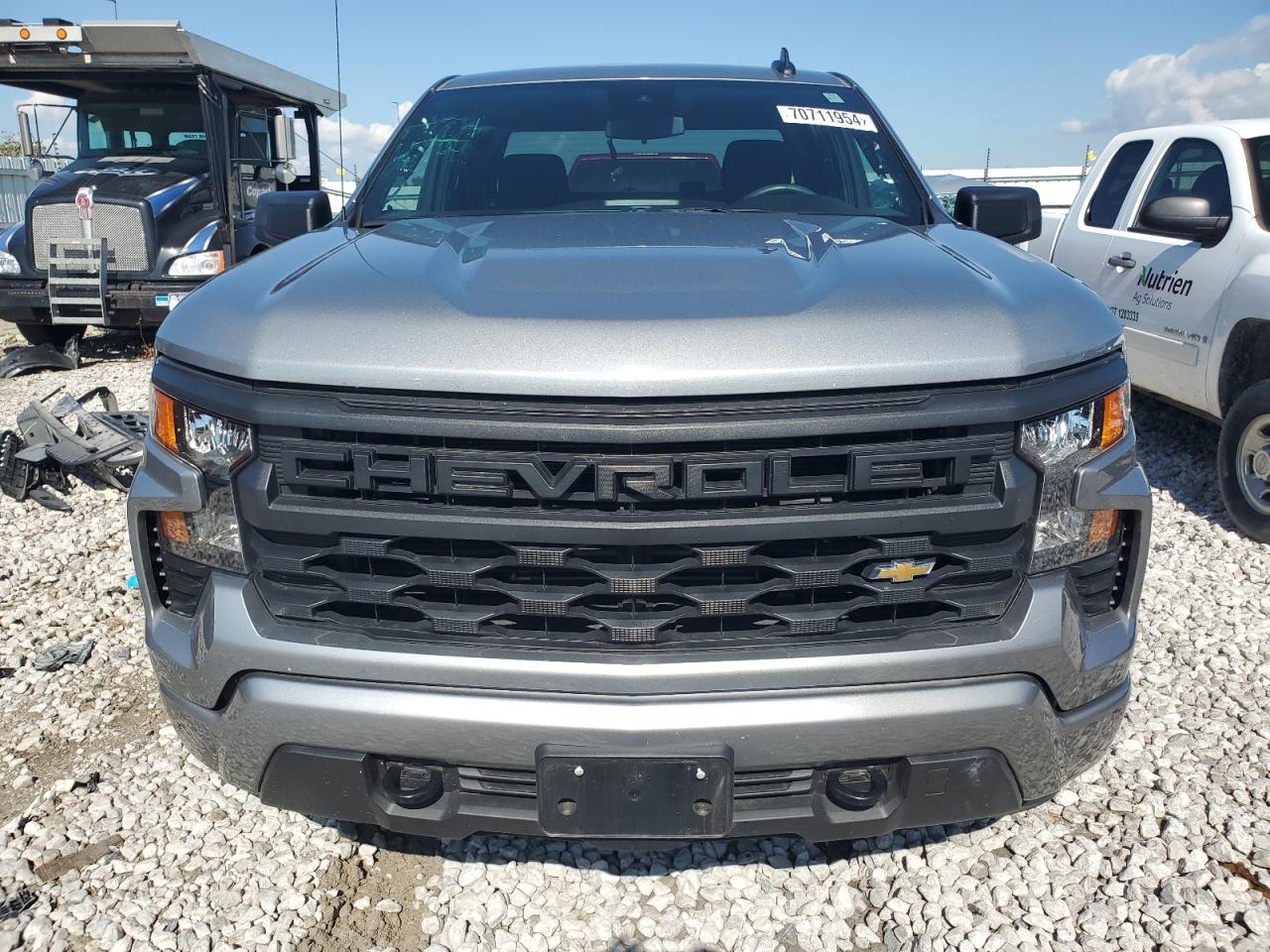 2024 CHEVROLET SILVERADO K1500 CUSTOM VIN:1GCRDBEK1RZ182995