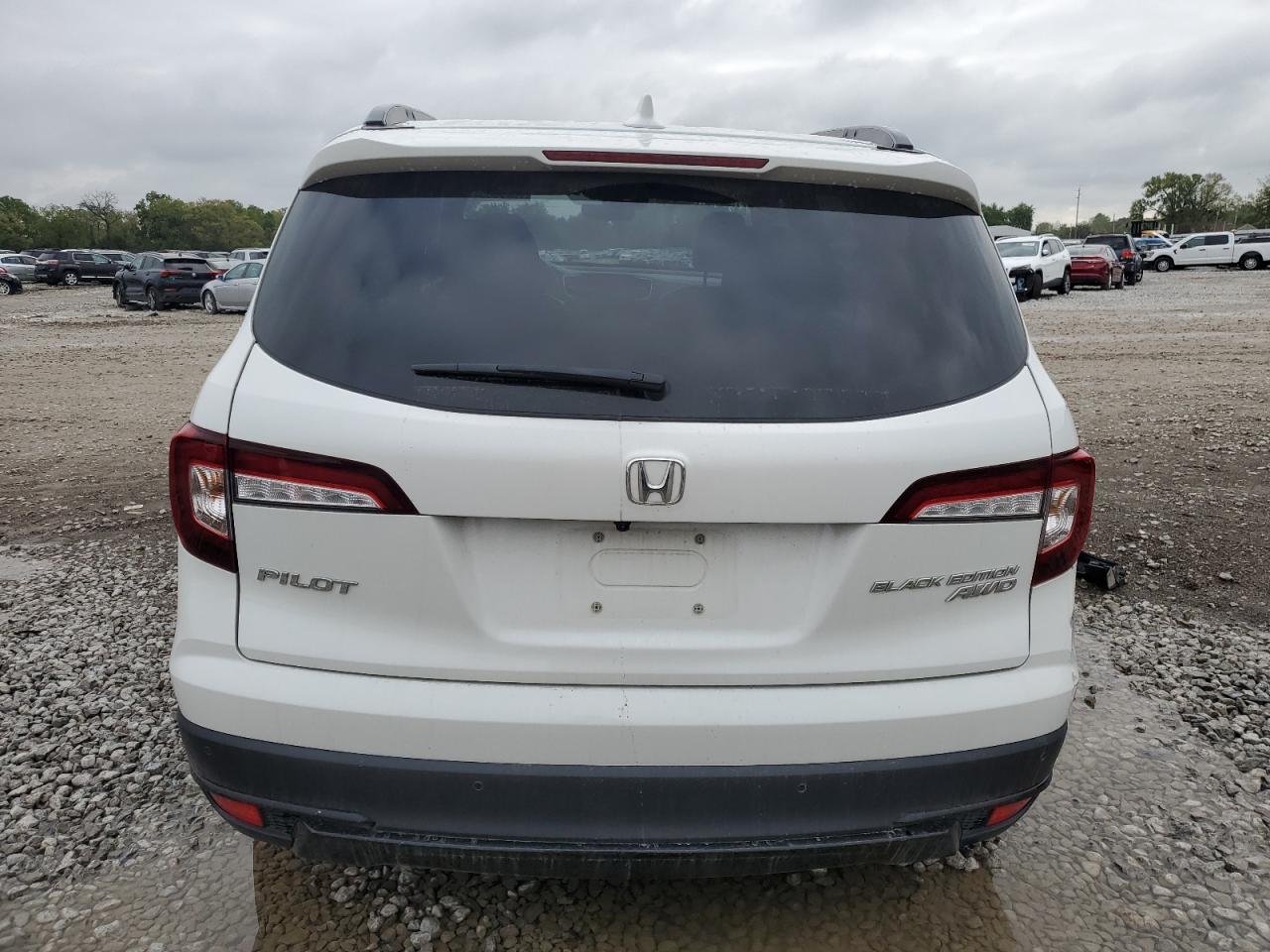 2022 HONDA PILOT BLACK VIN:5FNYF6H75NB050259