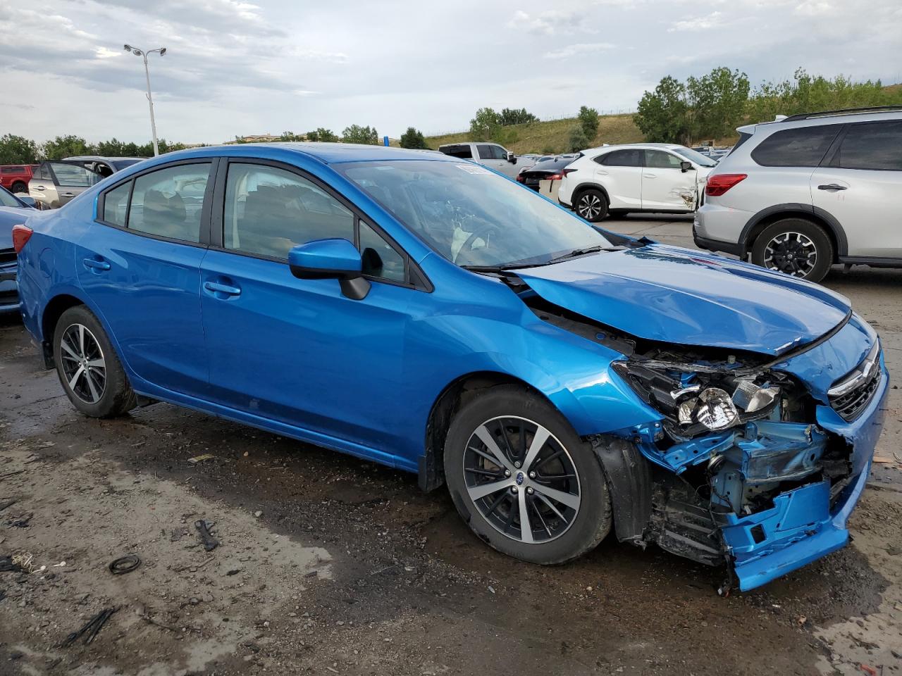 2022 SUBARU IMPREZA PREMIUM VIN:4S3GKAD68N3610330