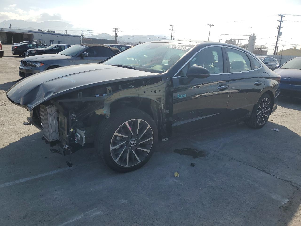 2022 HYUNDAI SONATA LIMITED VIN:KMHL34J28NA194916