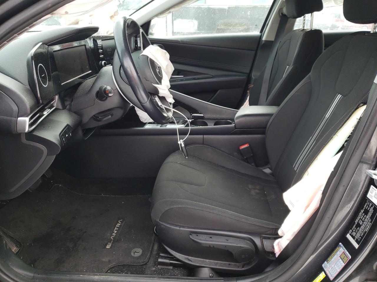 2022 HYUNDAI ELANTRA SEL VIN:3FAHP071X7R186885