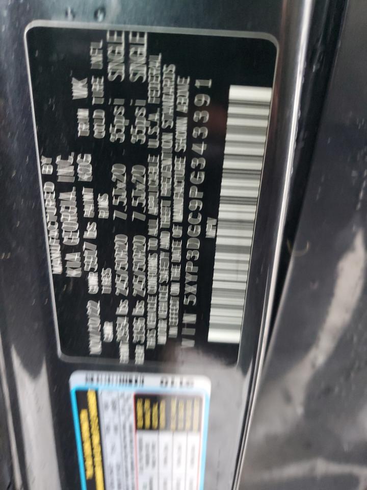 2023 KIA TELLURIDE EX VIN:5XYP3DGC9PG343391