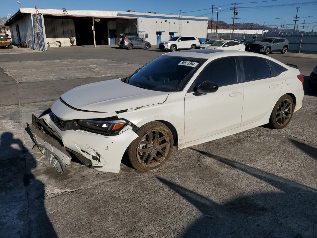 2024 HONDA CIVIC SI VIN:2HGFE1E57RH470817