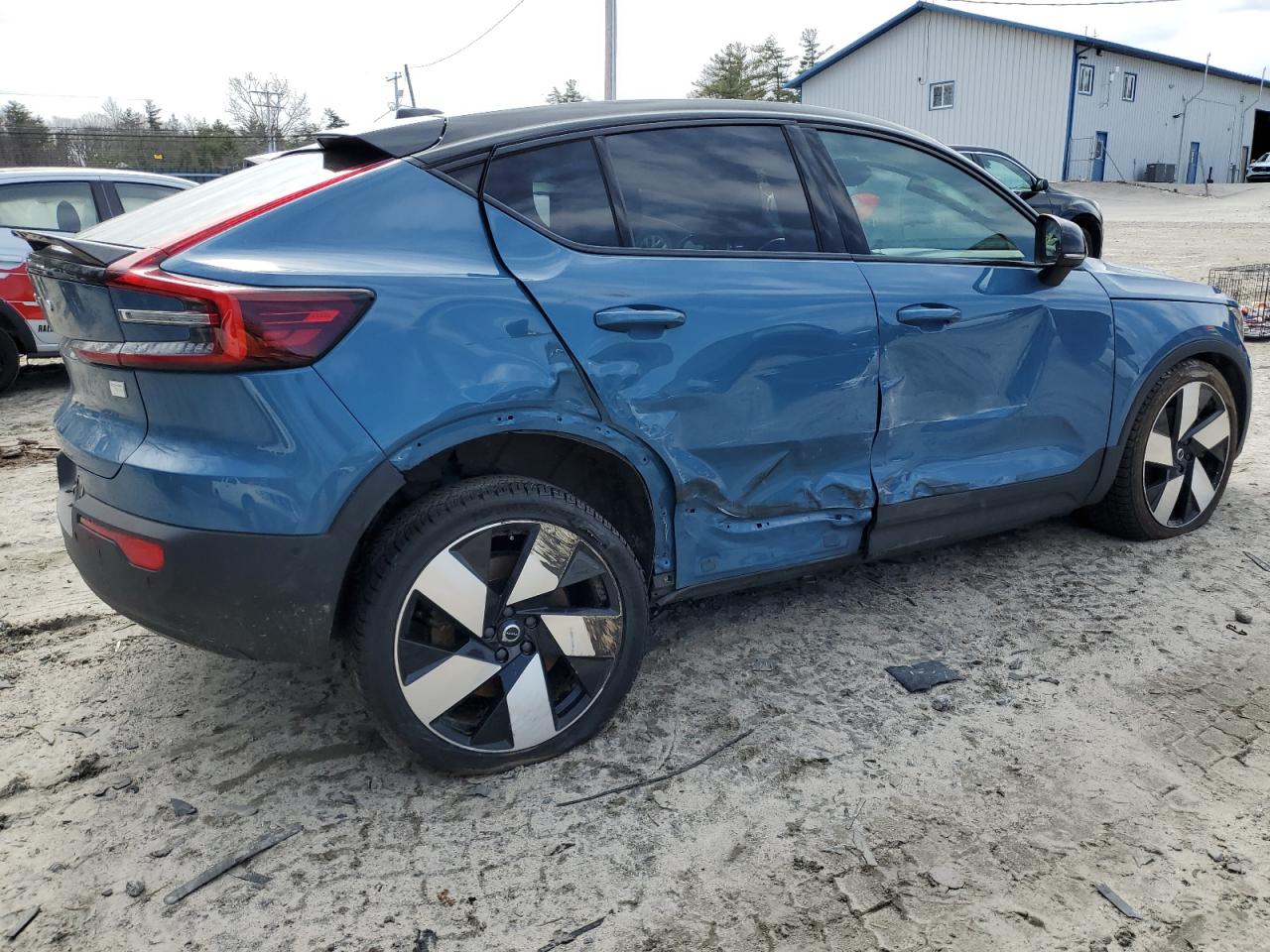 2022 VOLVO C40 P8 RECHARGE ULTIMATE VIN:YV4ED3GB0N2004416