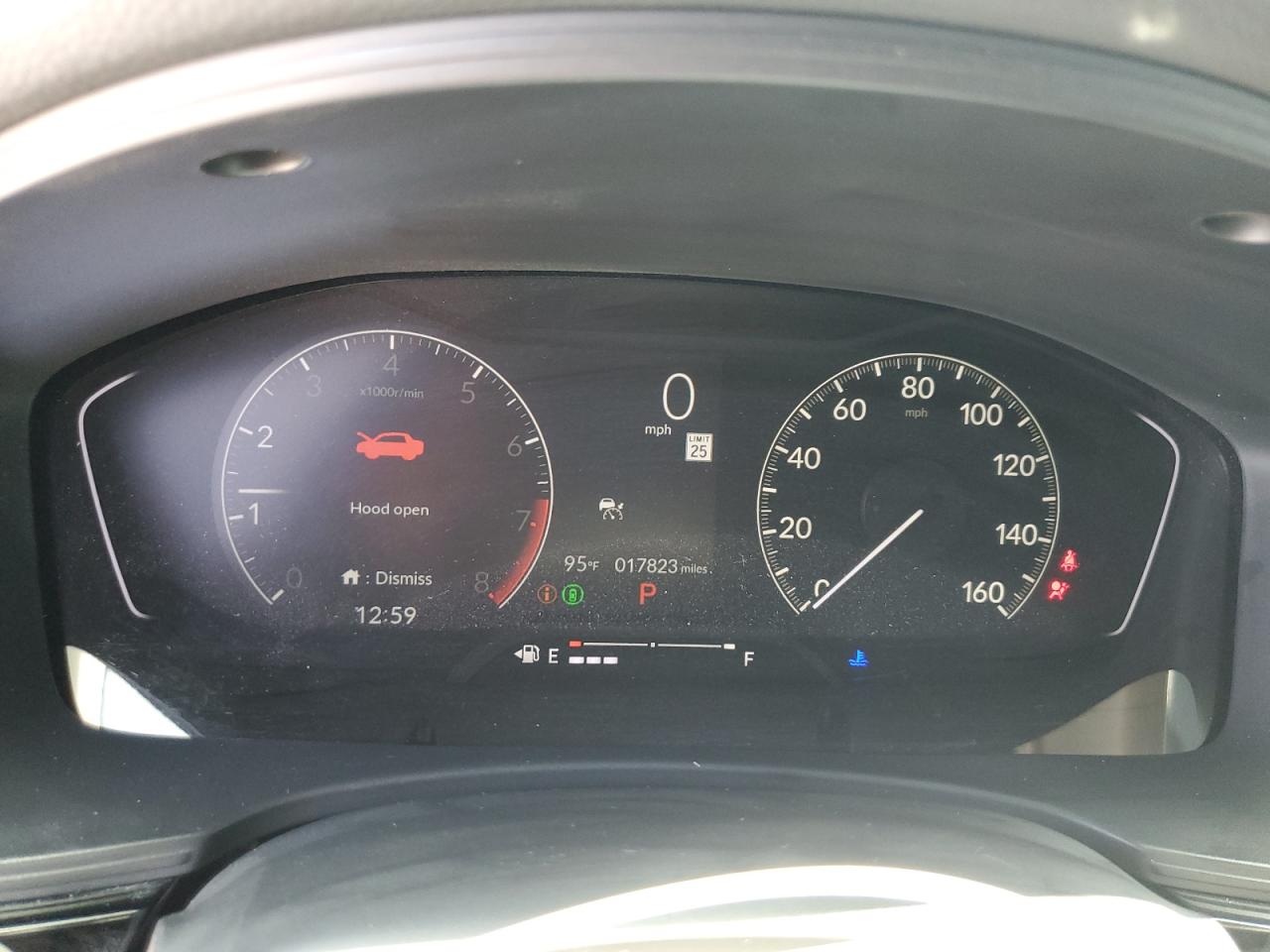 2023 HONDA CIVIC LX VIN:2HGFE2F24PH566184