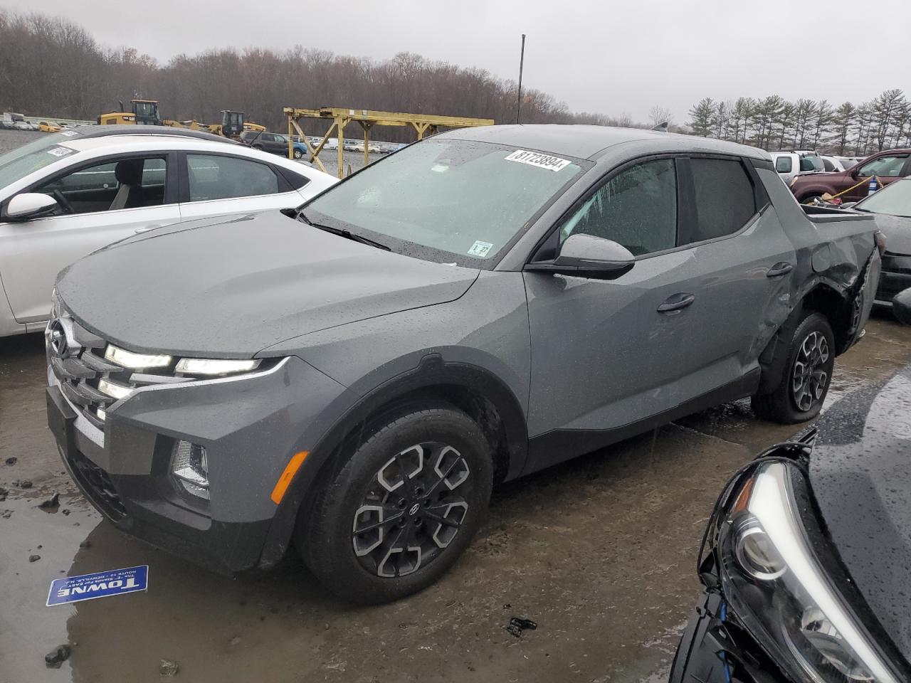 2022 HYUNDAI SANTA CRUZ SEL VIN:5NTJBDAE8NH013669